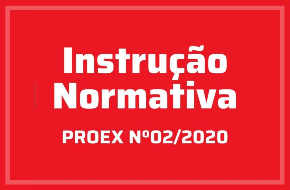 Instrução Normativa Nº02/2020 Instrução Normativa Nº02/2020