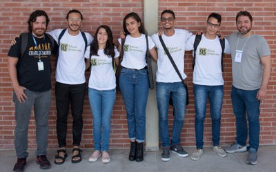 Equipe da ação - imagem cedida pelo projeto Equipe da ação - imagem cedida pelo projeto