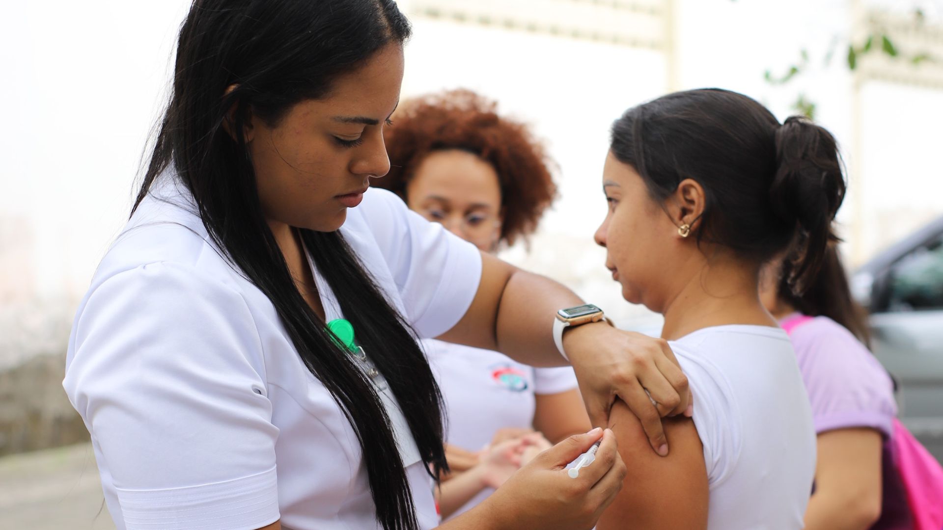 Dia de multivacinação marca início do semestre 2025.1 no campus I da UFPB